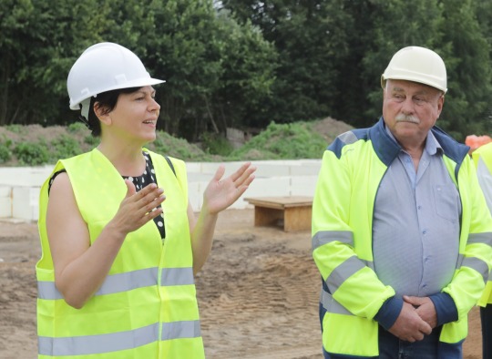 Ukmergėje pradėtos 12-os kotedžų komplekso statybos