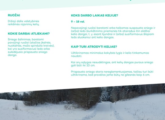 AB „Kelių priežiūra“ informacija