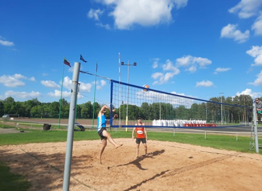 Ukmergėje surengtas 2x2 paplūdimio tinklinio turnyras