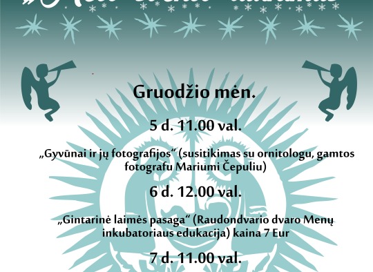 Kalėdiniai renginiai Ukmergėje
