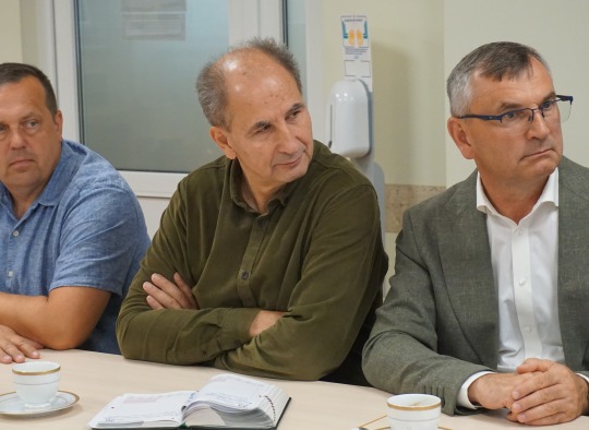 Civilinės saugos stalo pratybų dalyviai