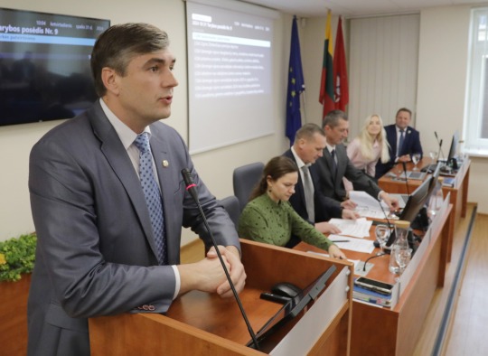 Posėdžio akimirkos