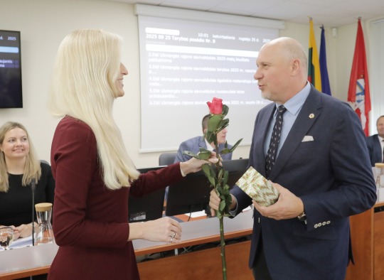 Tarybos posėdžio akimirkos