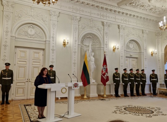 Vasario 16-osios signatarų pagerbimo ceremonijos Prezidentūroje akimirkos