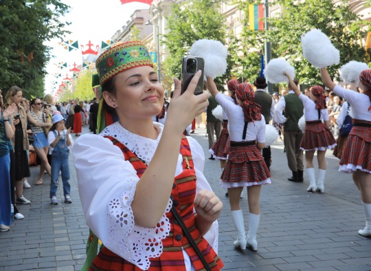 Ukmergiškiai dalyvavo Lietuvos dainų šventės dalyvių eitynėse