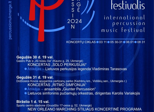 Gegužės mėnesio renginiai Ukmergėje ir rajone