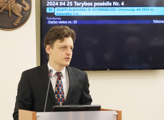 Posėdžio akimirkos