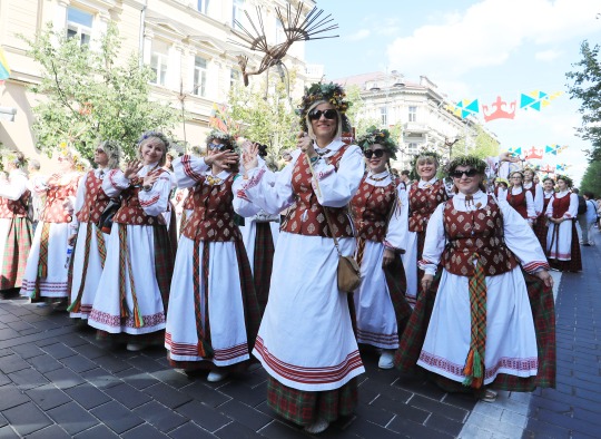 Ukmergiškiai dalyvavo Lietuvos dainų šventės dalyvių eitynėse