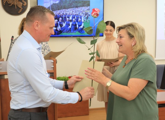 Savivaldybė dėkoja ukmergiškiams - Lietuvos dainų šventės dalyviams