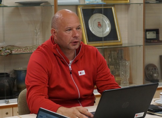 Civilinės saugos stalo pratybų dalyviai