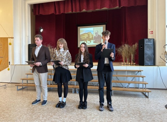 J. Basanavičiaus gimnazijos jubiliejaus akimirkos