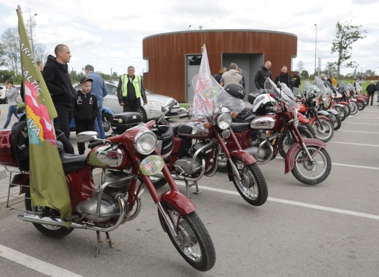 Motociklų festivalio „Baltic JAWA 2025“ akimirkos