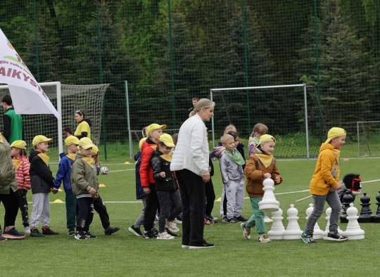 Mažųjų ukmergiškių sporto šventėje buvo daug šypsenų ir judesio 