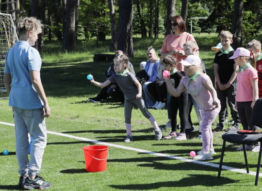Ukmergiškiai darželinukai rinkosi į Sporto šventę