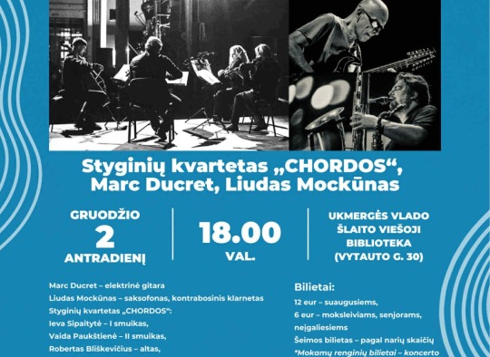 Gruodžio mėnesio renginiai Ukmergėje ir rajone