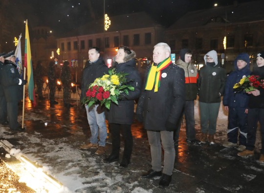 Ukmergėje paminėtos Sausio 13-osios 35-osios metinės