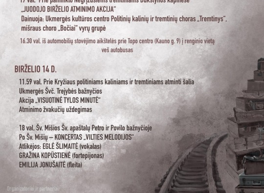 Birželio mėnesio renginiai Ukmergėje ir rajone