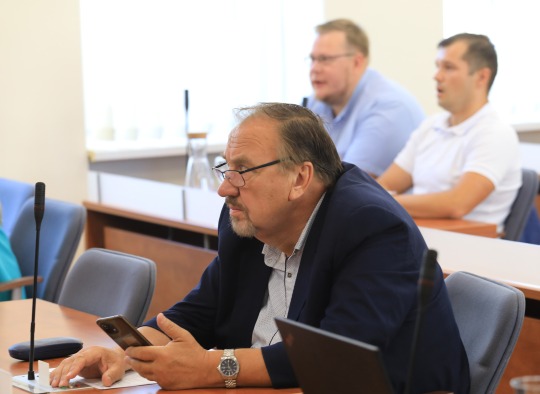 Posėdžio akimirkos