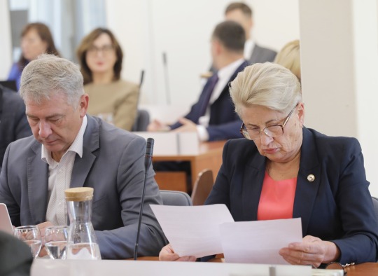 Tarybos posėdžio akimirkos