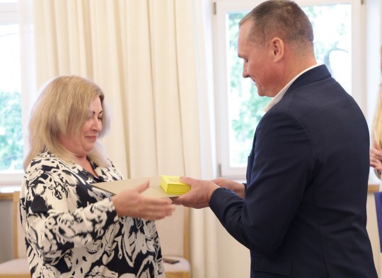 Ukmergės rajono savivaldybėje padėkota Lietuvos moksleivių dainų šventės dalyvių vadovams, pedagogams ir koordinatoriams