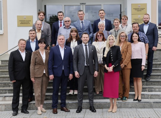 Ekonomikos ir inovacijų ministras Edvinas Grikšas lankėsi Ukmergėje