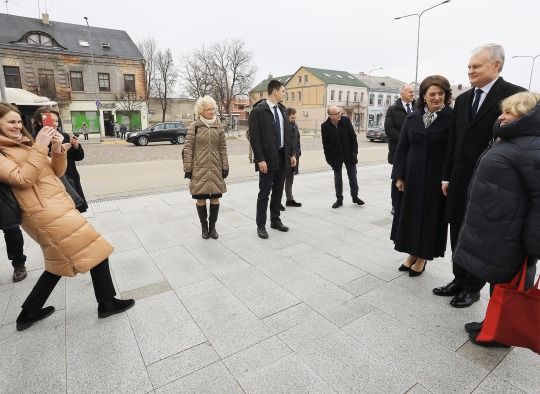 Lietuvos Respublikos Prezidentas Gitanas Nausėda atvyko šiandien į Ukmergę