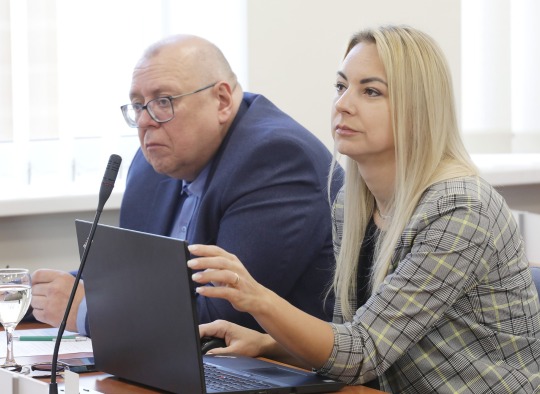 Tarybos posėdžio akimirkos