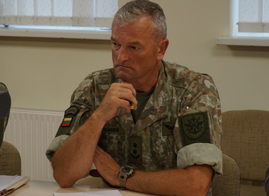 Civilinės saugos stalo pratybų dalyviai