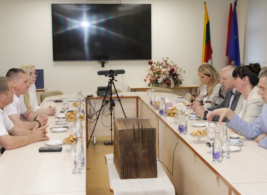 Ukmergėje lankėsi Seimo pirmininkas Juozas Olekas