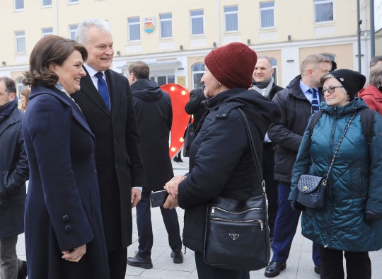 Lietuvos Respublikos Prezidentas Gitanas Nausėda atvyko šiandien į Ukmergę