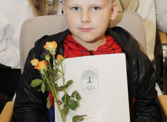 Gabių vaikų ir jaunimo apdovanojimų akimirkos