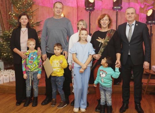 Ukmergės globos centro globėjams skirtis kalėdinio vakaro akimirkos