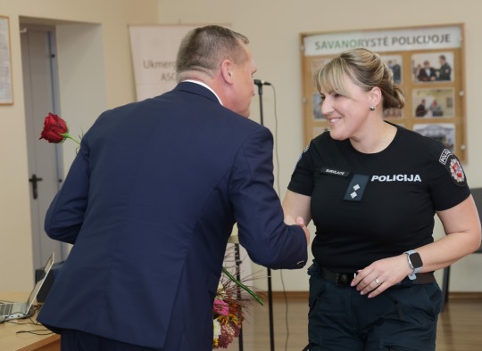 Angelų sargų dieną pagerbti Ukmergės policijos pareigūnai ir pilietiški gyventojai