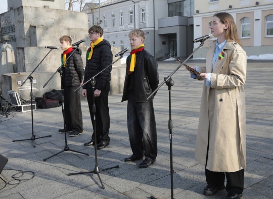Ukmergėje iškilmingai paminėtos 36-osios Lietuvos Nepriklausomybės atkūrimo metinės