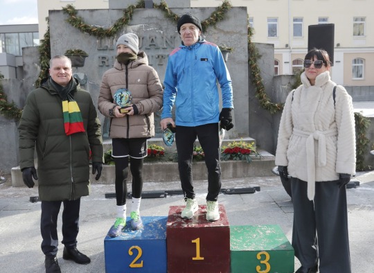 Vasario 16-osios tradicinio bėgimo „Pabaiskas-Ukmergė“ akimirkos