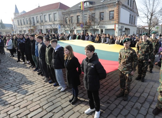 Ukmergėje iškilmingai paminėtos 36-osios Lietuvos Nepriklausomybės atkūrimo metinės