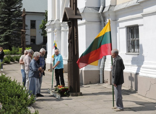 Gedulo ir vilties dienos minėjimo akimirkos