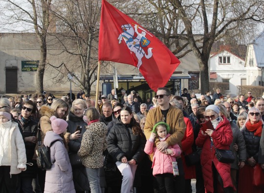 Ukmergėje iškilmingai paminėtos 36-osios Lietuvos Nepriklausomybės atkūrimo metinės