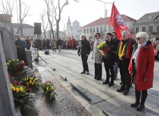 Ukmergėje iškilmingai paminėtos 36-osios Lietuvos Nepriklausomybės atkūrimo metinės