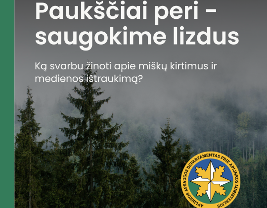 Paukščiai pradeda perėti. Netrikdykime paukščių, saugokime jų namus – lizdus