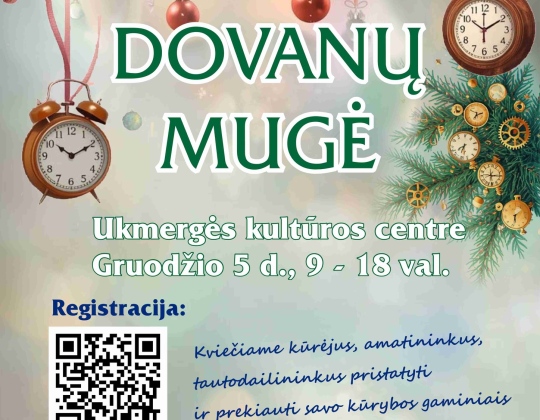 Kalėdos Ukmergėje 2025