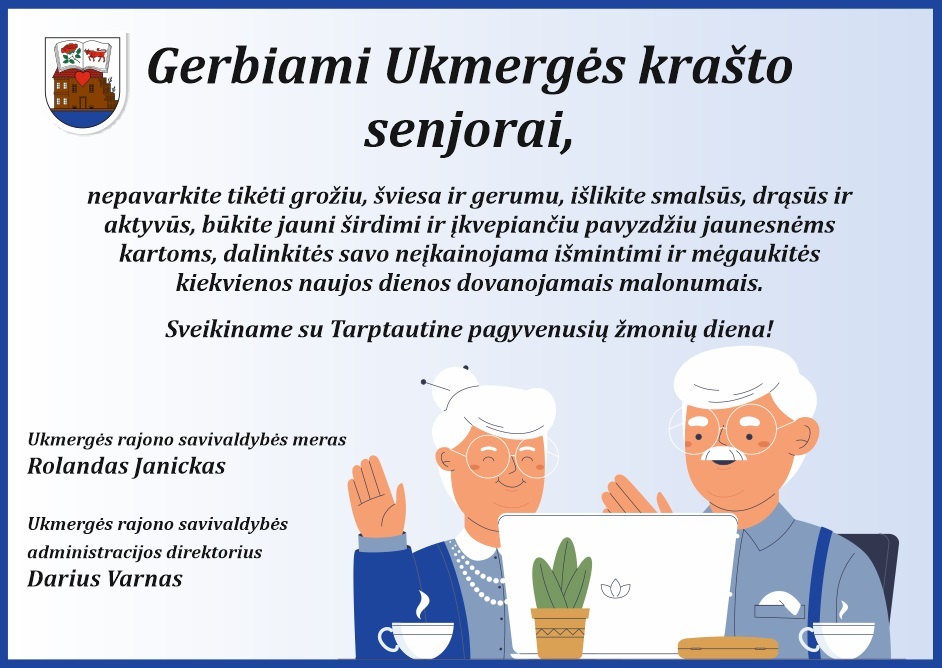 Sveikinimas senjorams
