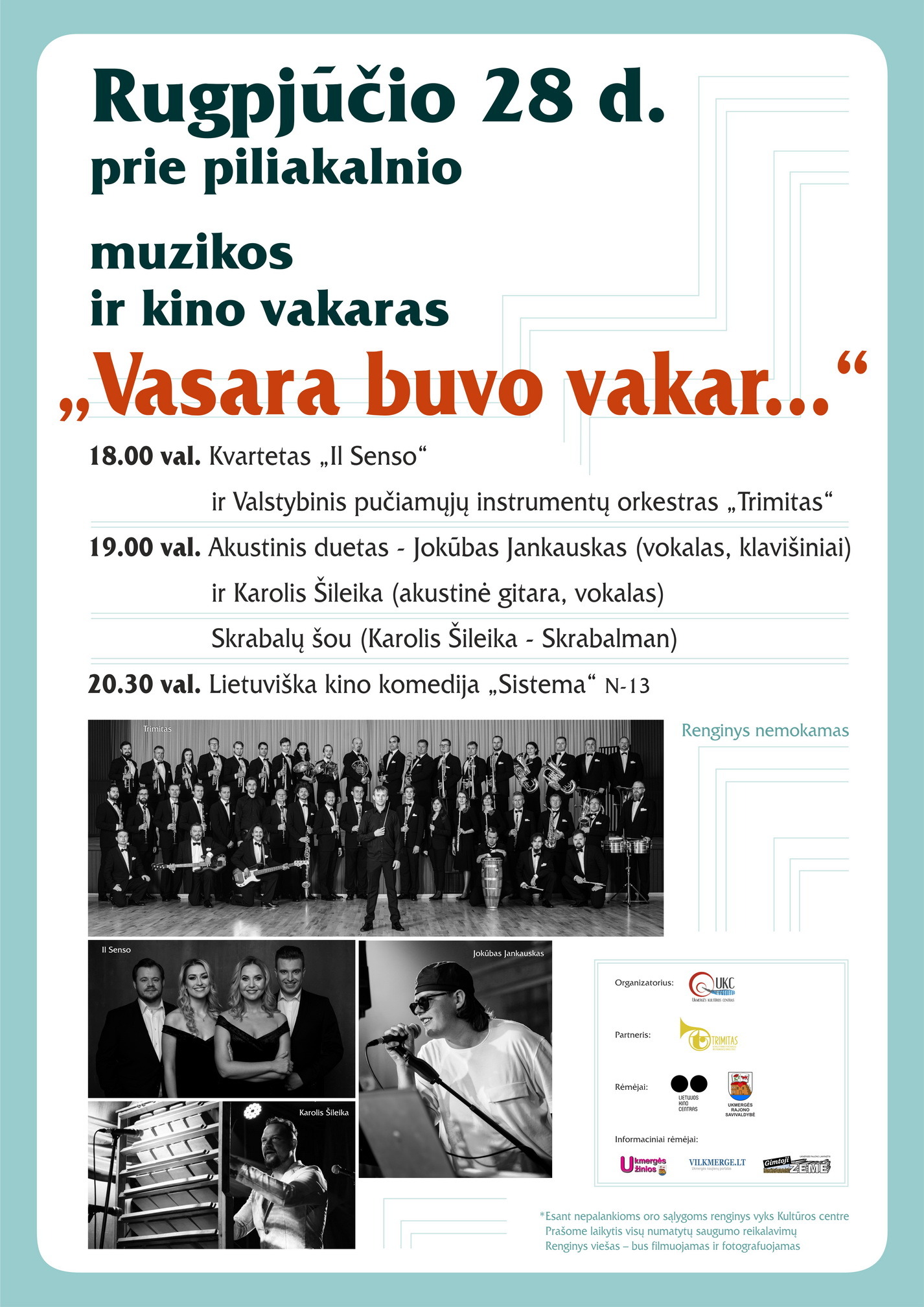 Nemokamas renginys "Vasara buvo vakar..."