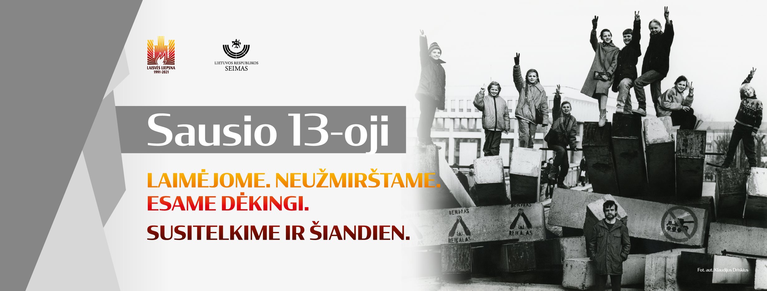 Pilietinė akcija „Atmintis gyva, nes liudija“ 