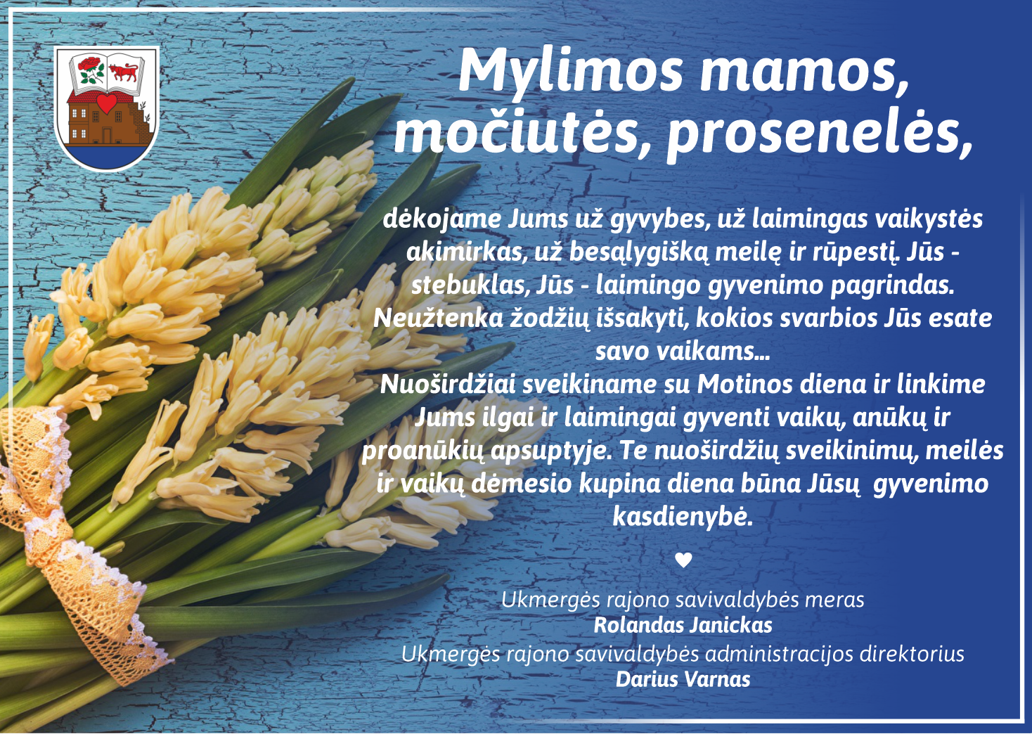 Sveikinimas mamoms