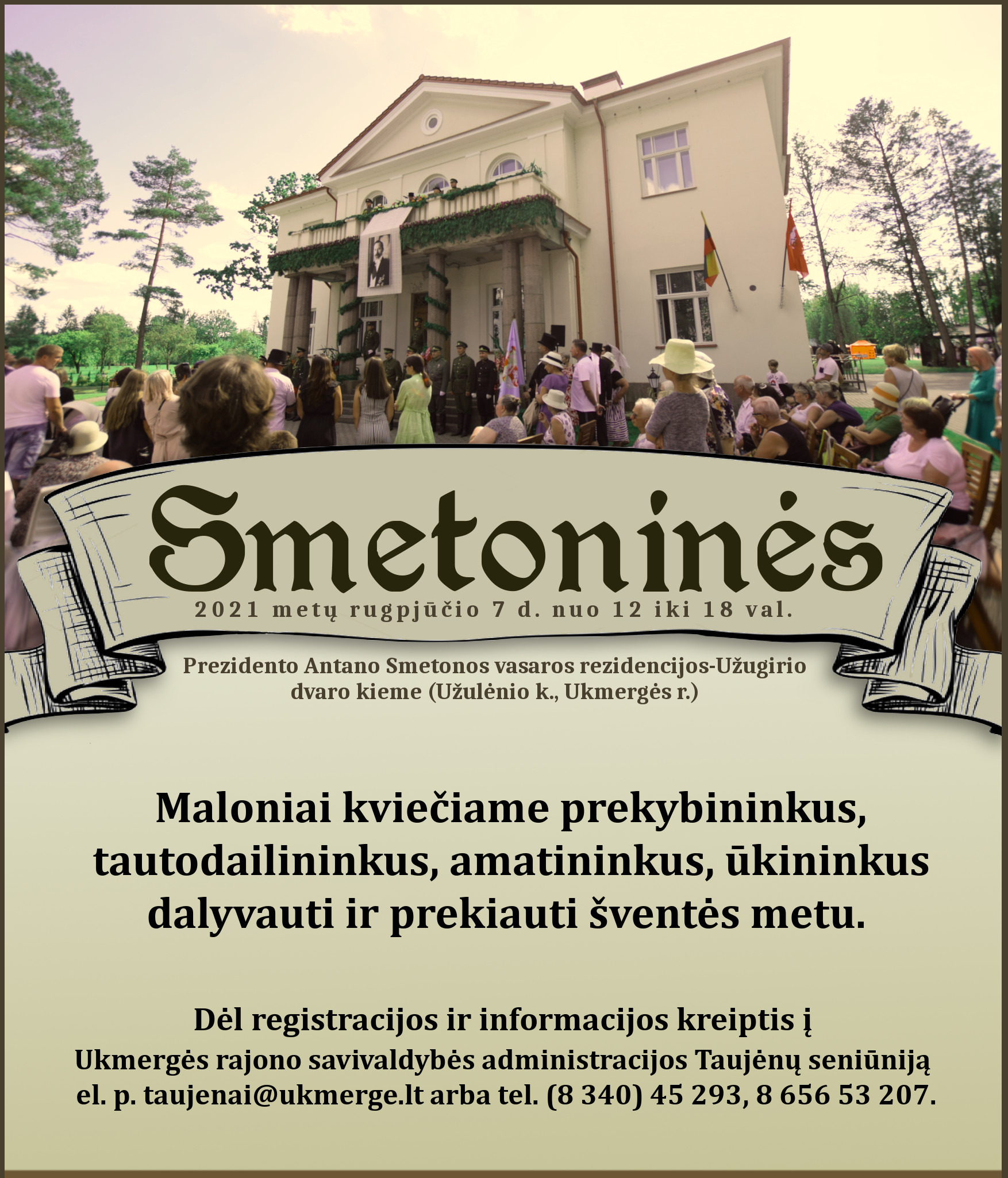 Dėl prekybos Smetoninių šventėje