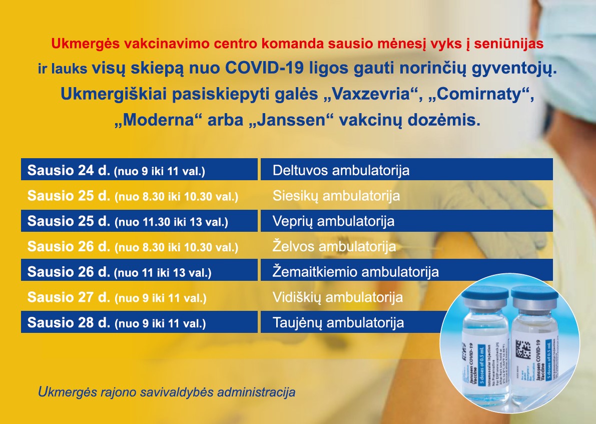 skiepai seniunijos