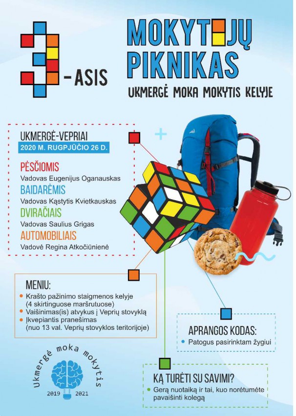 Ukmergė moka mokytis kelyje